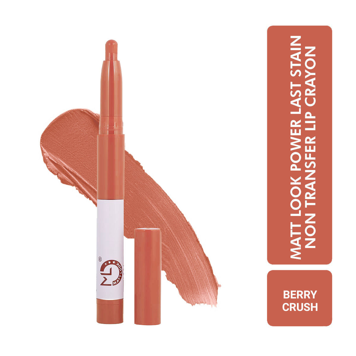 Matt look Power Last Lip Stain Crayon Lipstick