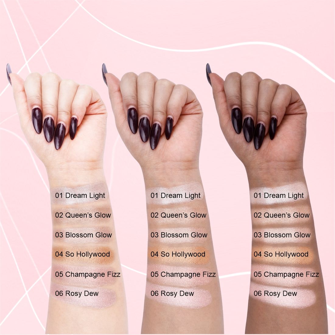 Matt look Heart Of Mine Baked Highlighter