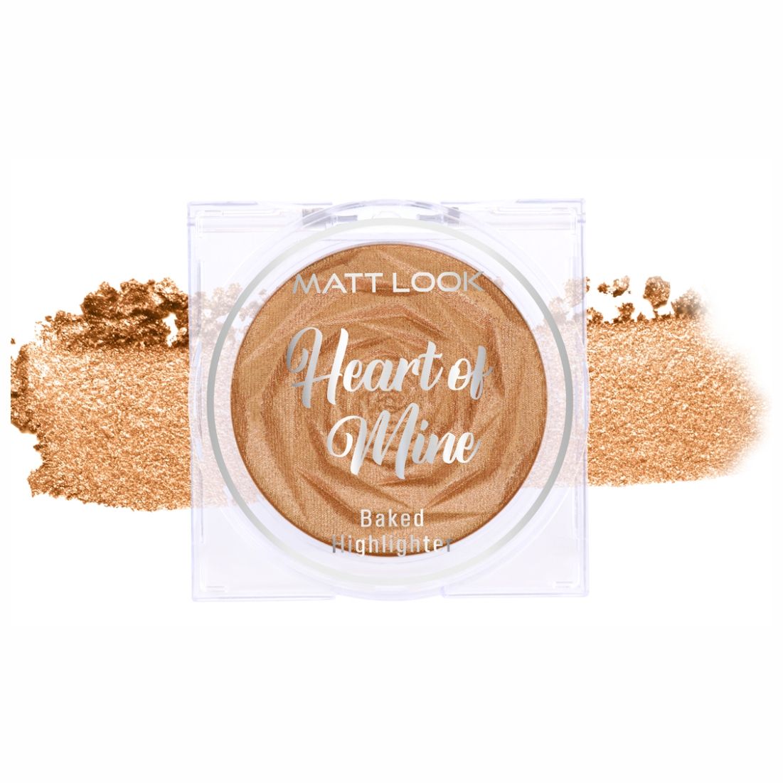Matt look Heart Of Mine Baked Highlighter