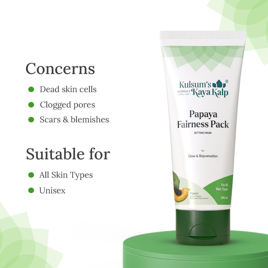 Kulsum's Kaya Kalp Papaya Fairness Pack