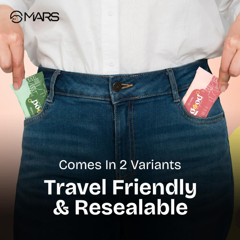 MARS Good Travel Friendly Wipes