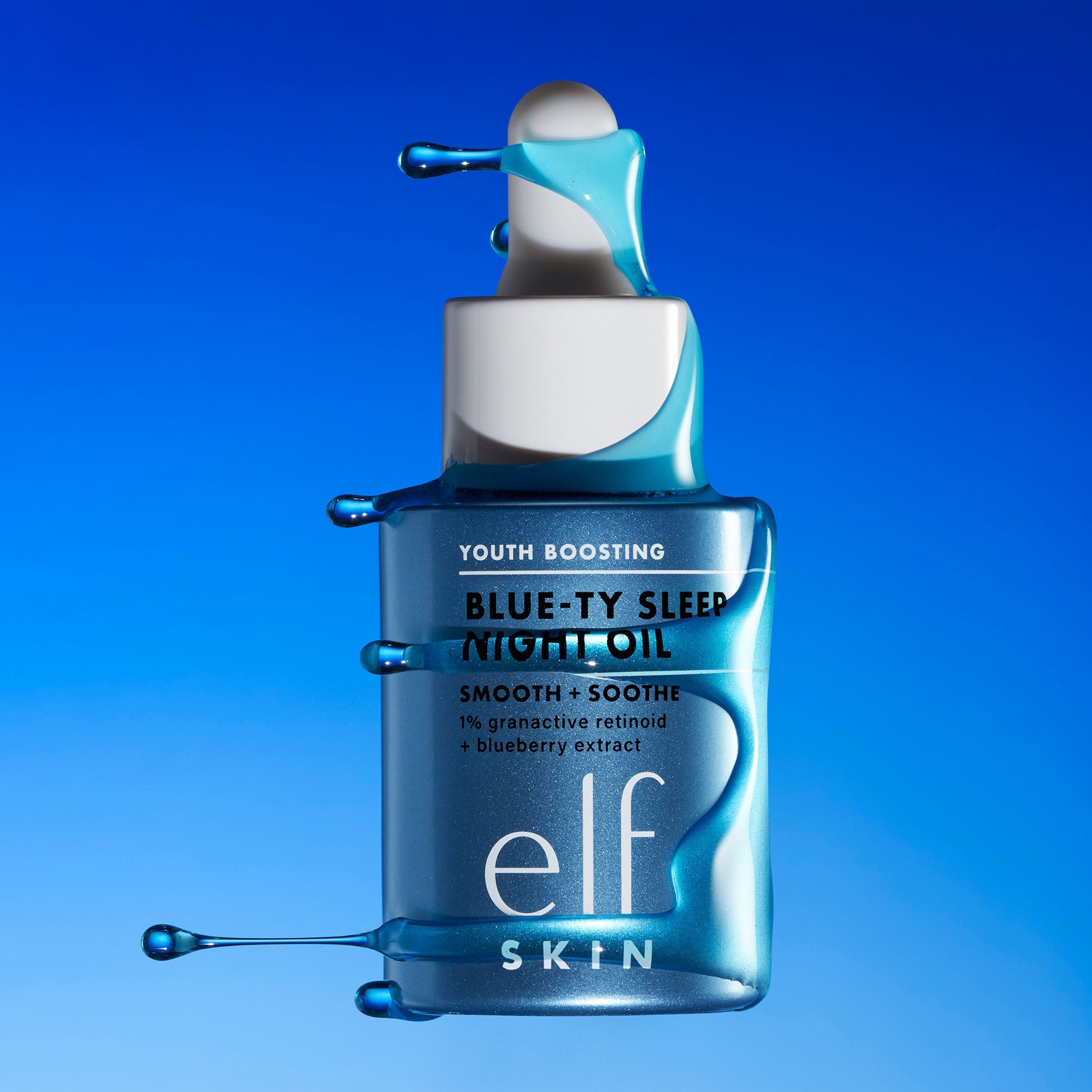 e.l.f. Cosmetics Youth Boosting Blue-Ty Sleep Night Oil