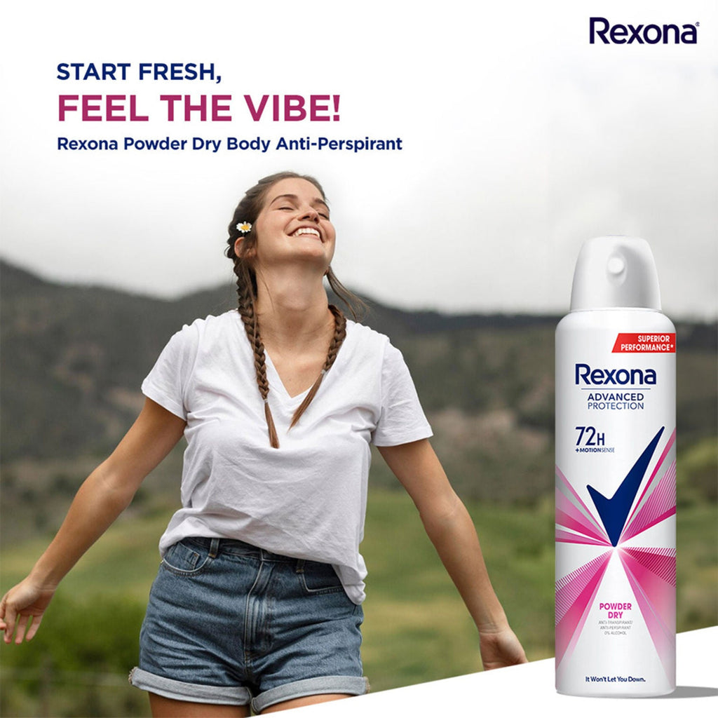 Rexona Powder Dry Advanced Protection Anti-Perspirant Deodorant For Women