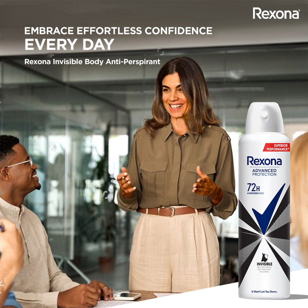 Rexona Invisible Advanced Protection Anti-Perspirant Deodorant For Women