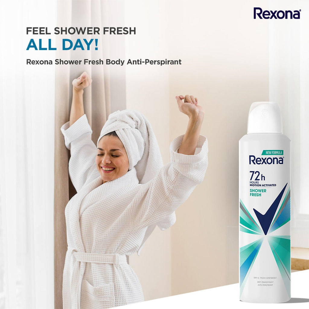 Rexona Shower Fresh Advanced Protection Anti-Perspirant Deodorant For Women