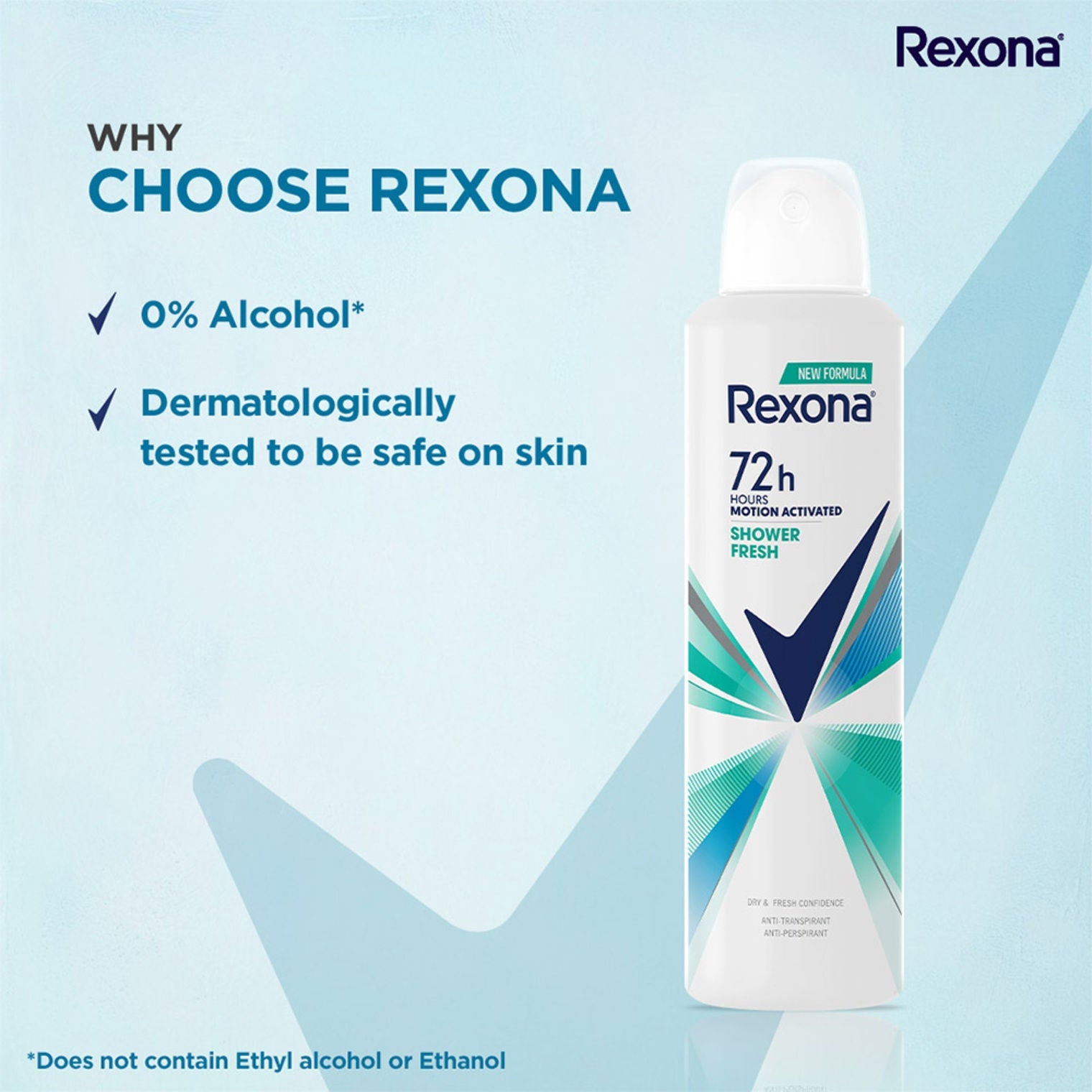 Rexona Shower Fresh Advanced Protection Anti-Perspirant Deodorant For Women