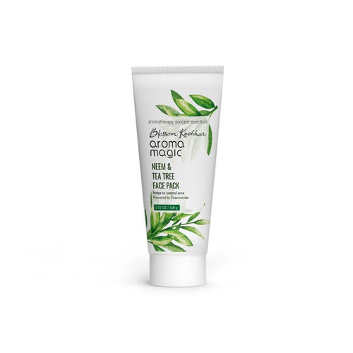 Aroma Magic Neem & Tea Tree Face Pack Powered By Niacinamide