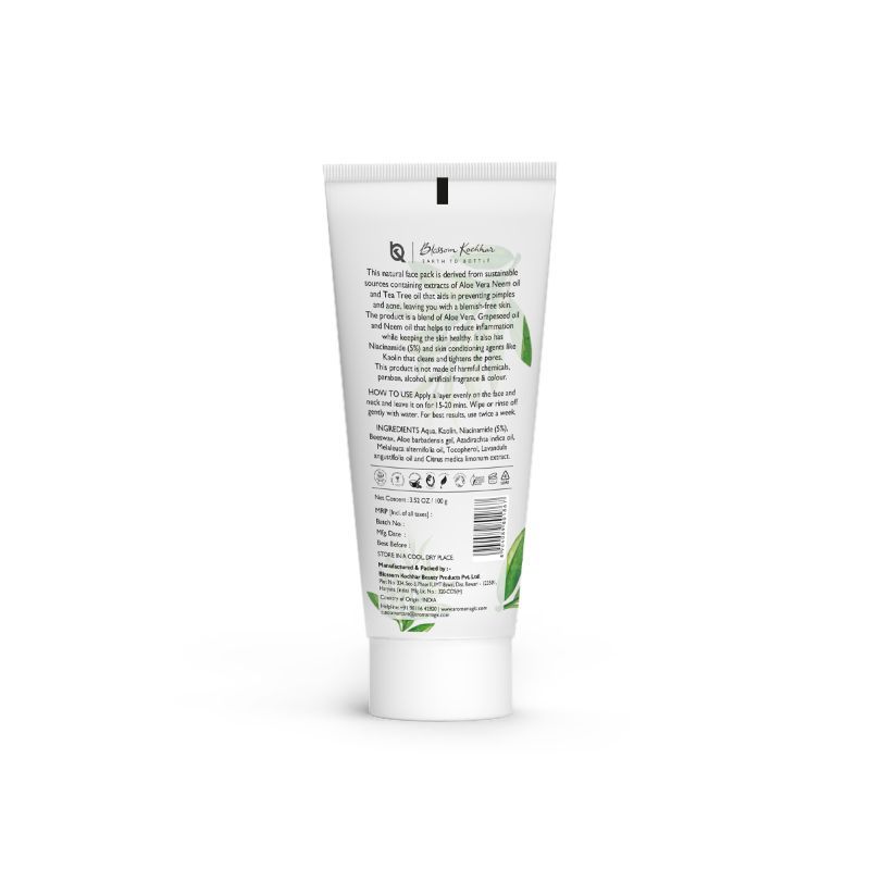 Aroma Magic Neem & Tea Tree Face Pack Powered By Niacinamide