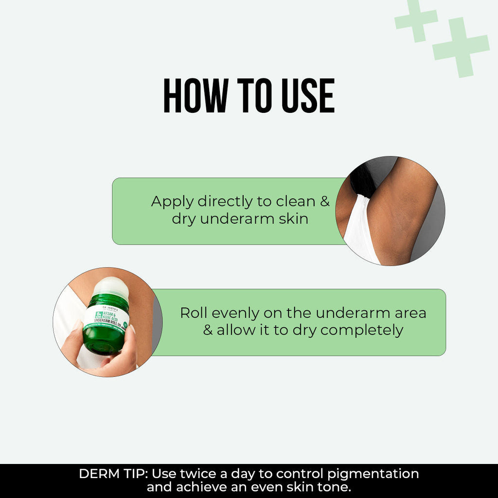 Dr. Sheth's 6% Actives Kesar & Kojic Acid Underarm Roll-On