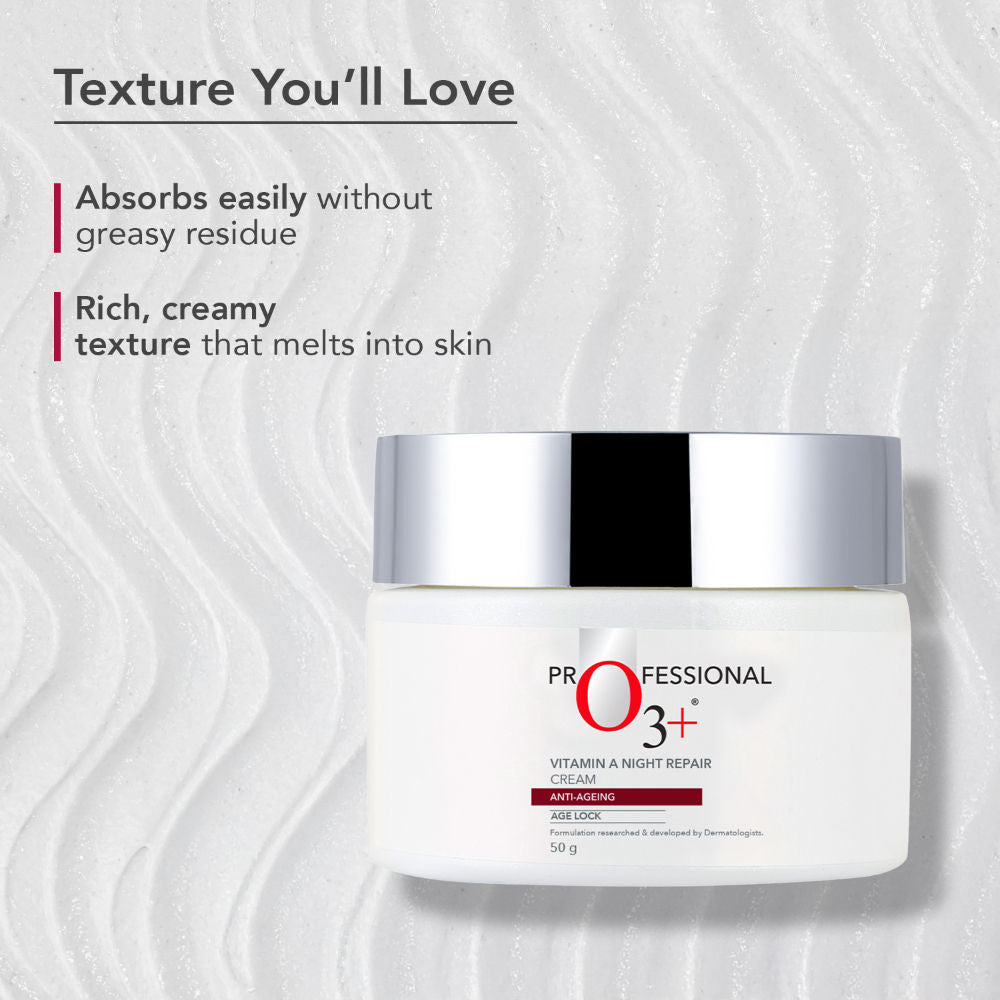 O3+ Vitamin-A Night Repair Anti-Ageing Cream
