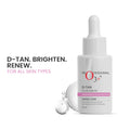 O3+ Dtan Face Serum With Niacinamide For Tan Removal, Glow & Brightening De-Tan