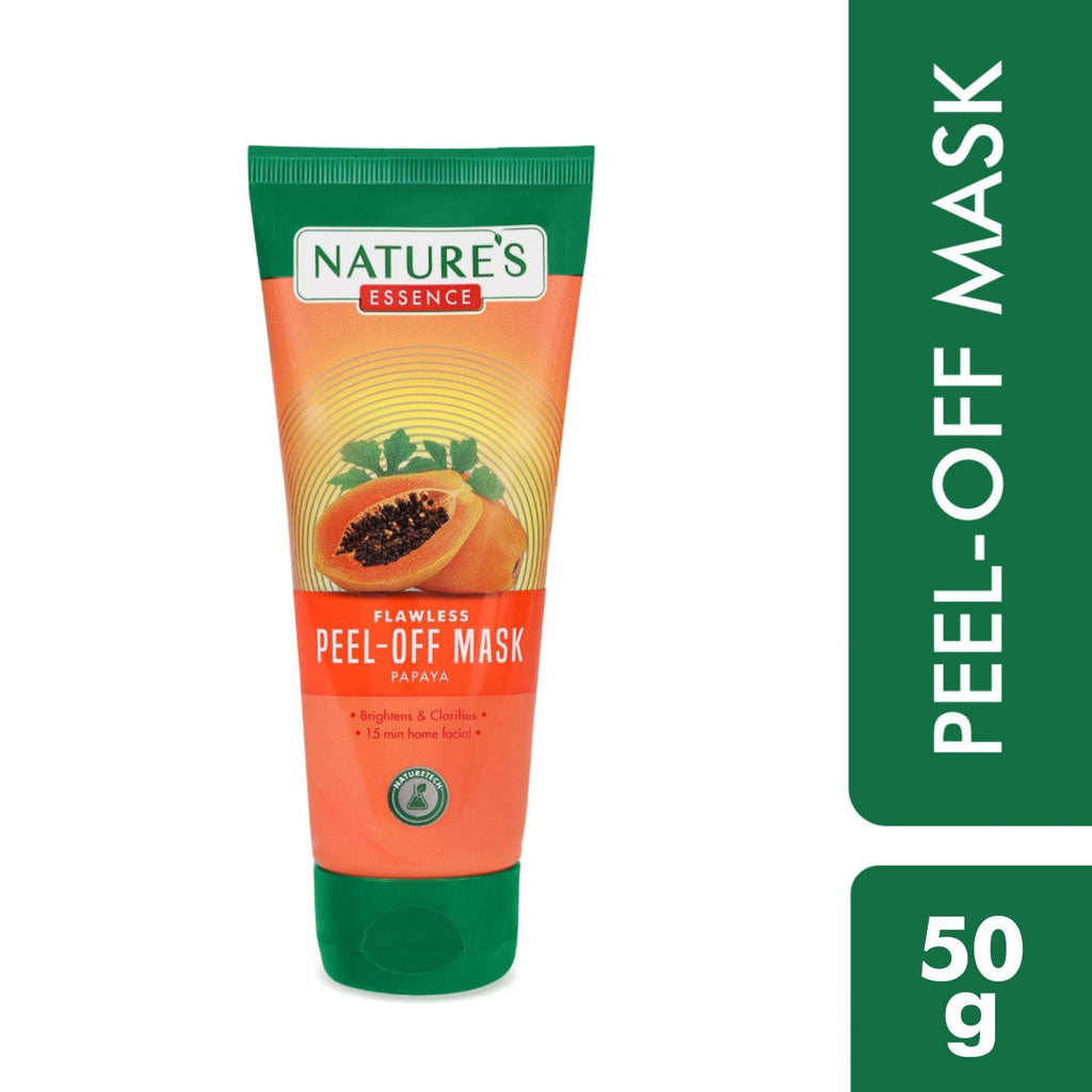 Nature's Essence Flawless Peel-Off Mask For Glowing Skin Papaya Face Mask