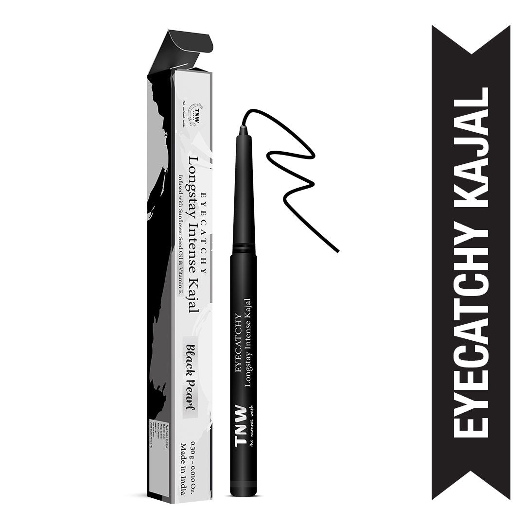 TNW The Natural Wash Eyecatchy Longstay Intense Waterproof Kajal Lasts Upto 12 Hrs