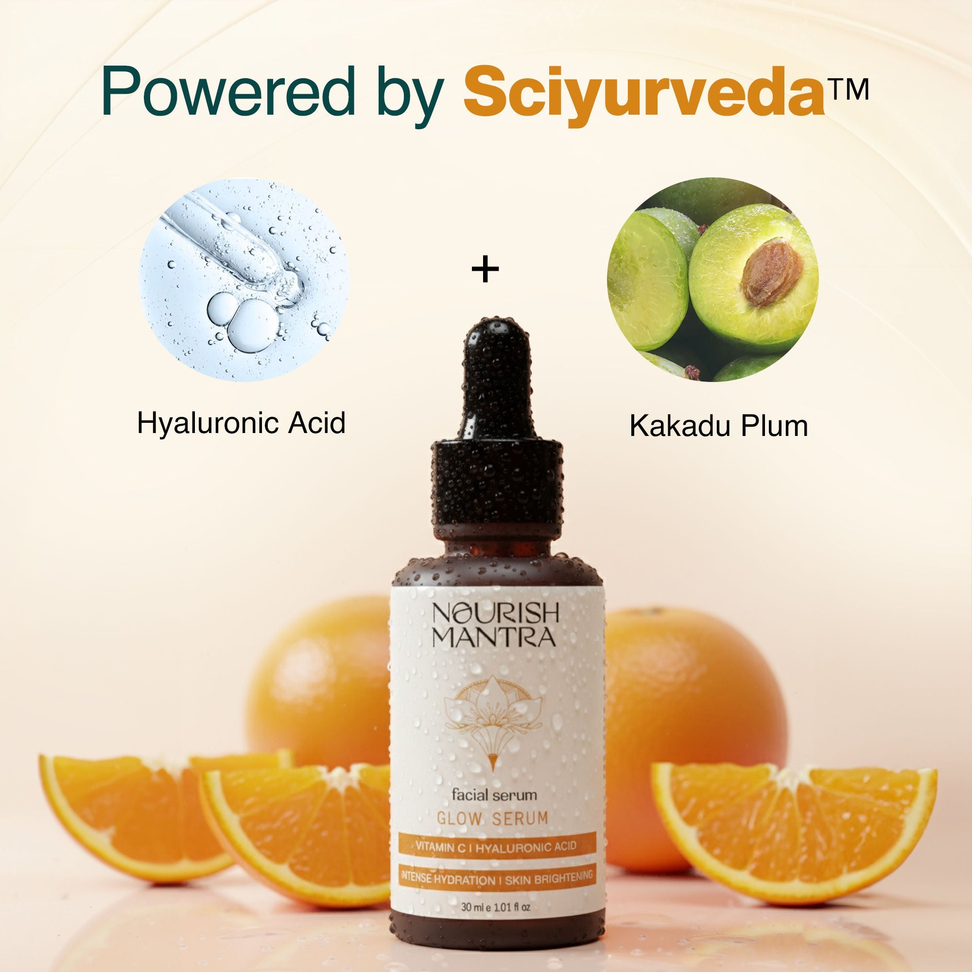 Nourish Mantra Glow Serum for Radiant and Glowing Skin
