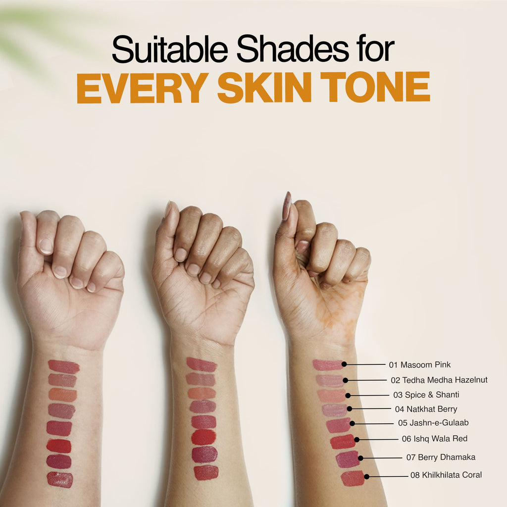 Nourish Mantra Liquid Lipstick Creamy Matte with SPF/ Water Proof, Smudge Proof Shade Masoom Pink