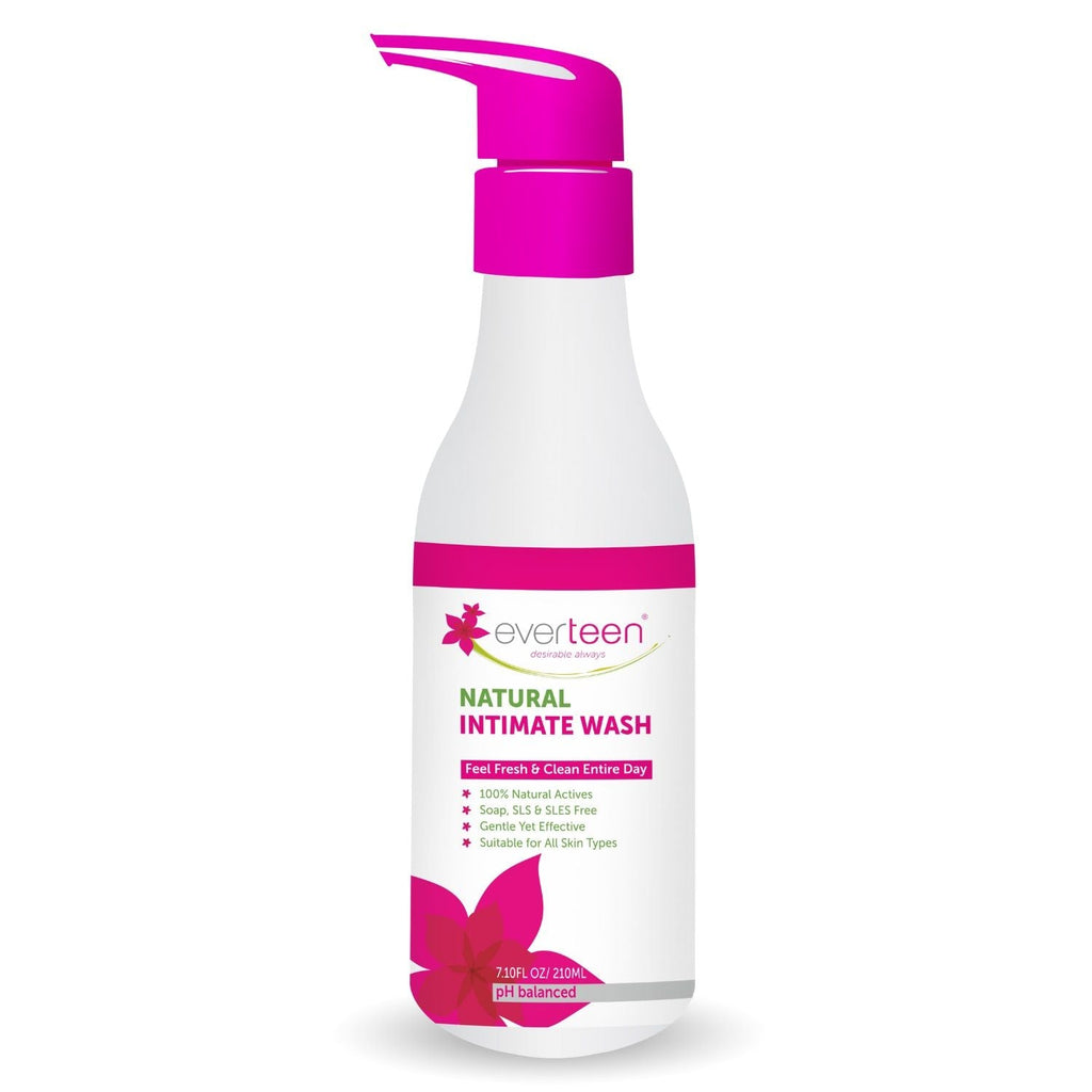Everteen Natural Intimate Wash for Feminine Hygiene in Women - 1 Pack