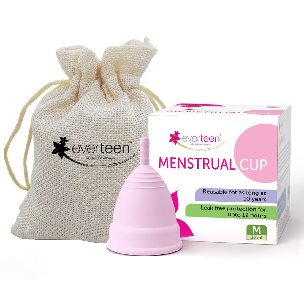 Everteen Menstrual Cup (S) for Women - 12 hours Leak-Proof Protection
