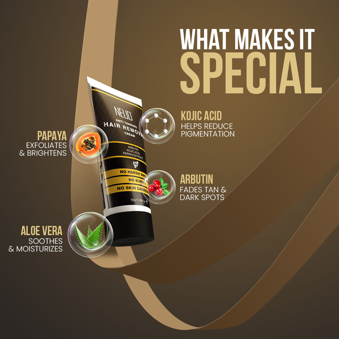 Neud Anti-Tanning Hair Removal Cream