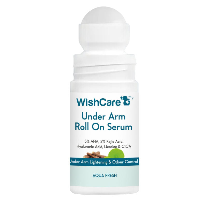 WishCare Aqua Fresh Underarm Roll On Serum-Reduces Pigmentation,Brightens Skin & Prevents Body Odour