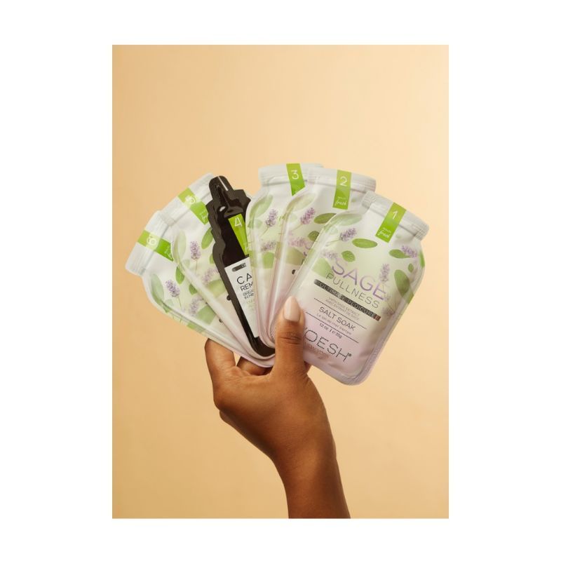 VOESH Luxurious Pedicure In A Box (Ultimate 6 Step) - Sage Fullness
