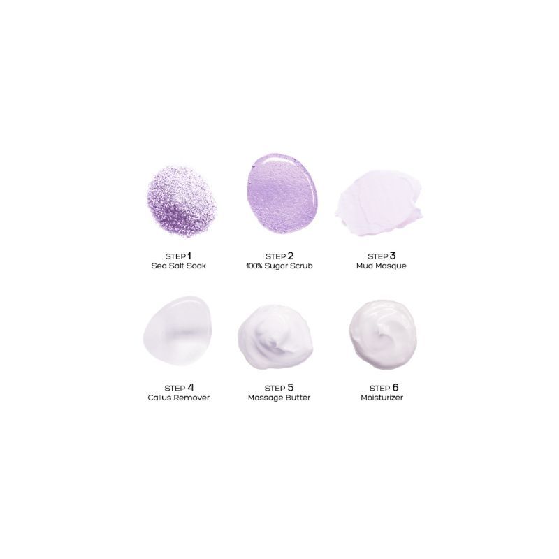 VOESH Luxurious Pedicure In A Box (Ultimate 6 Step) - Sage Fullness