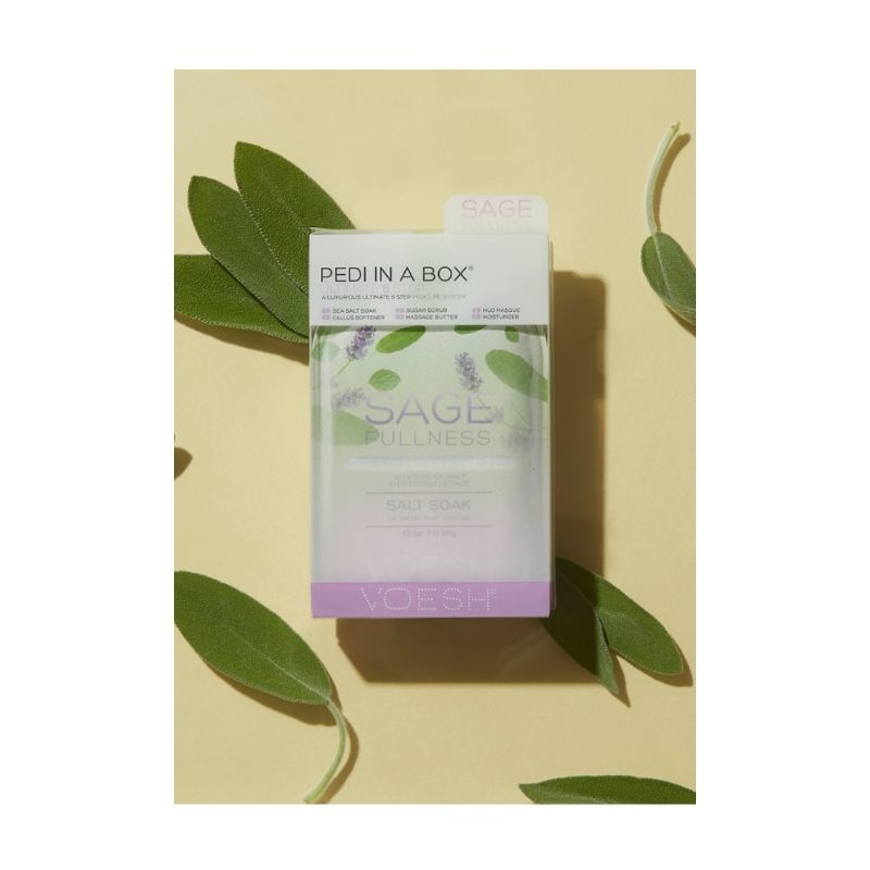 VOESH Luxurious Pedicure In A Box (Ultimate 6 Step) - Sage Fullness