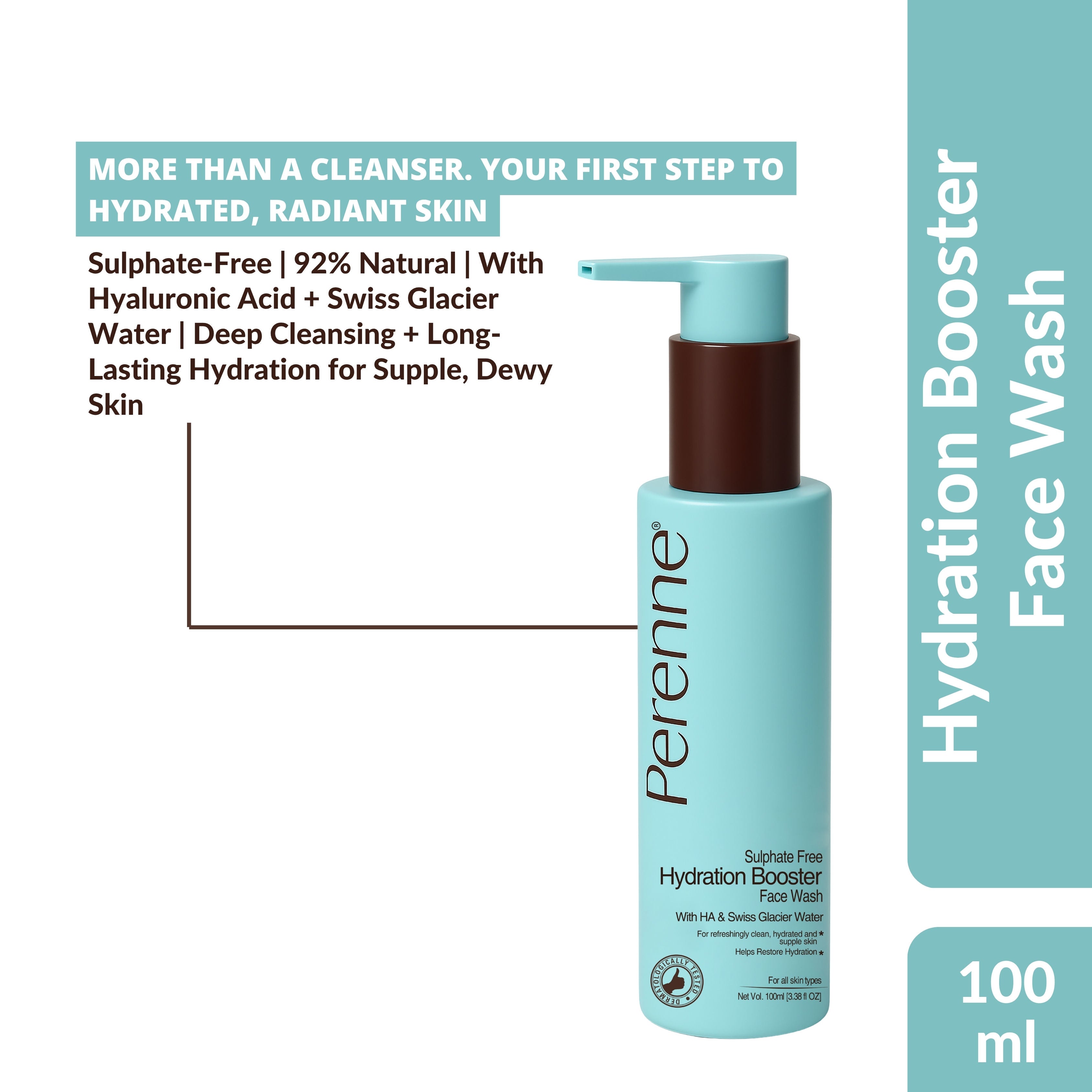 Perenne Sulphate-Free Hydration Booster Face Wash
