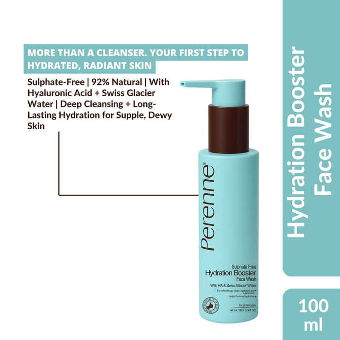 Perenne Sulphate-Free Hydration Booster Face Wash