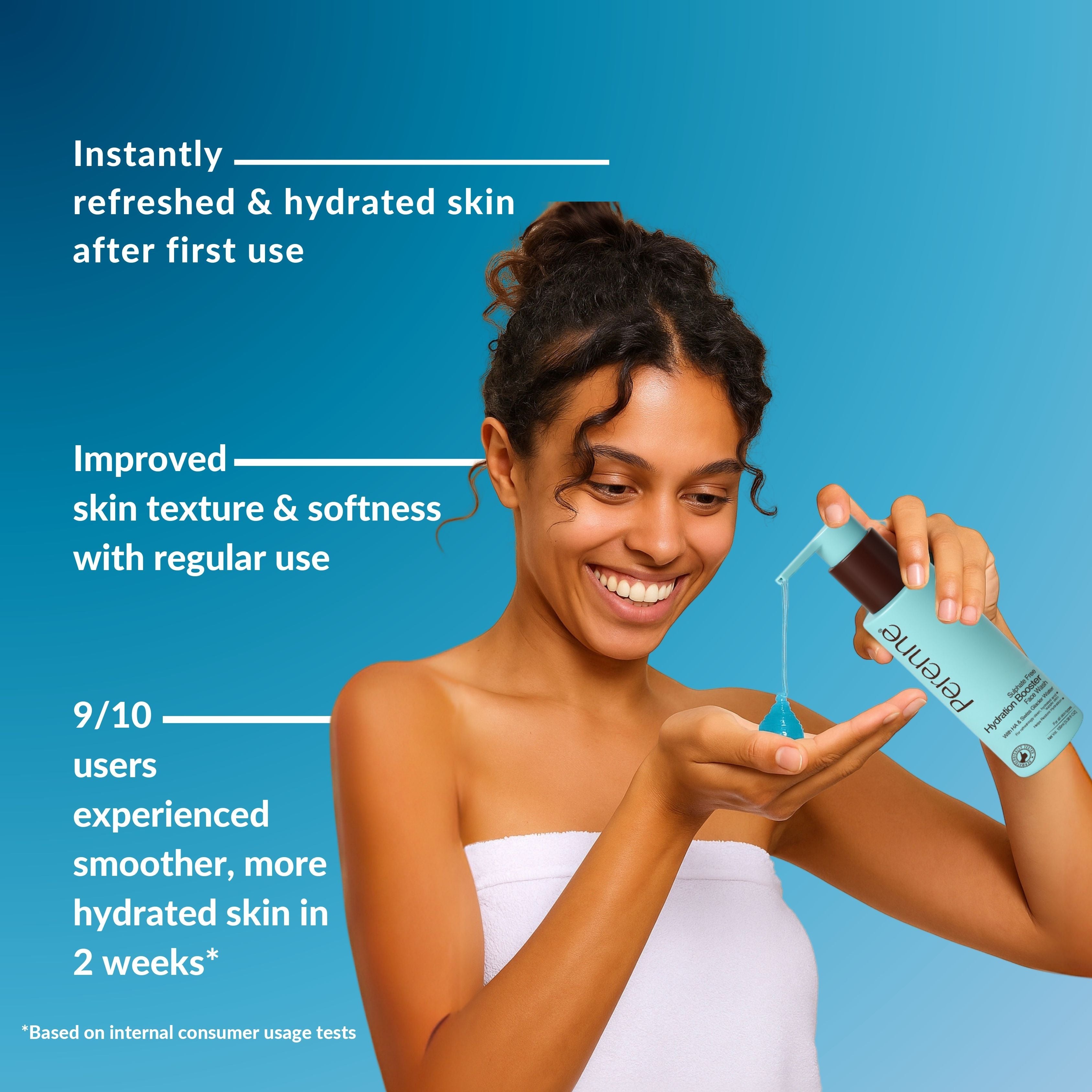 Perenne Sulphate-Free Hydration Booster Face Wash
