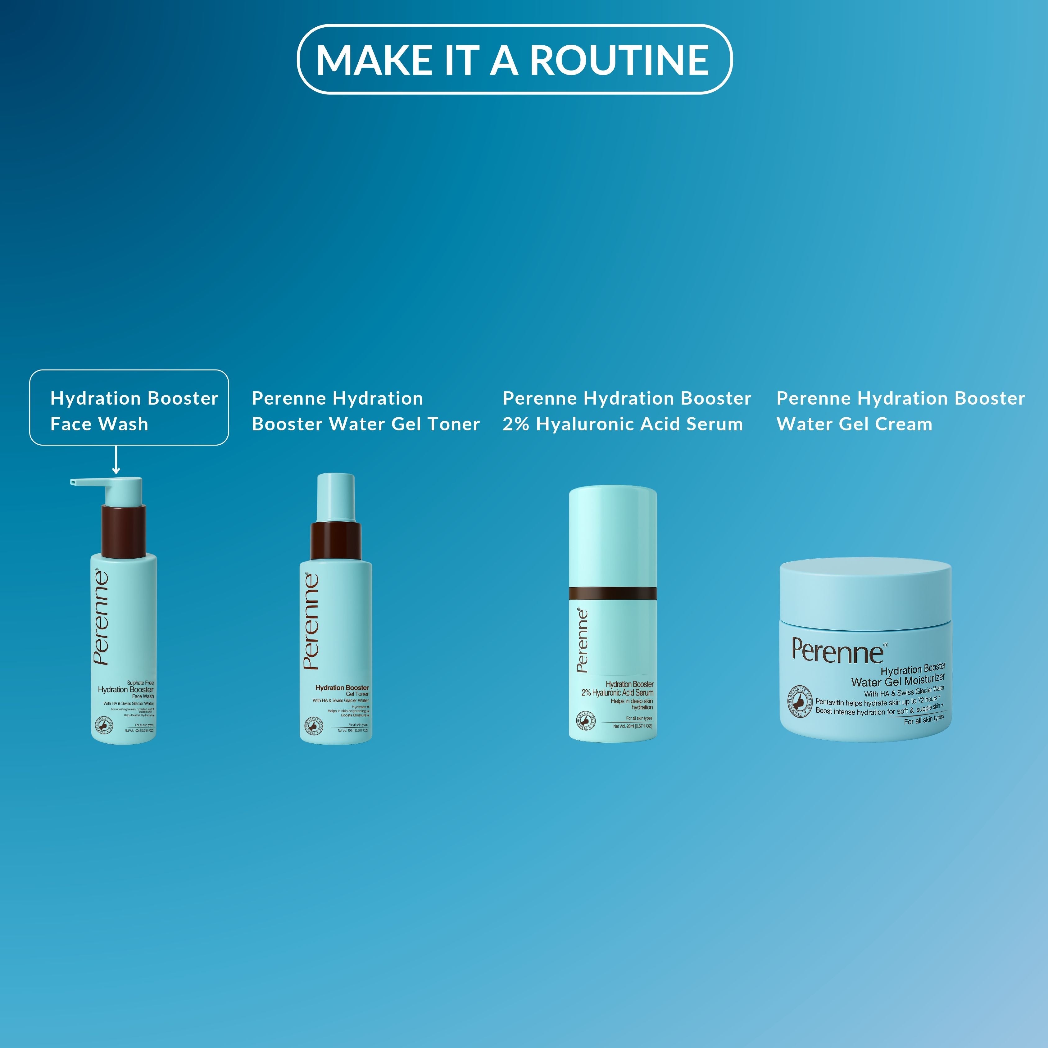 Perenne Sulphate-Free Hydration Booster Face Wash