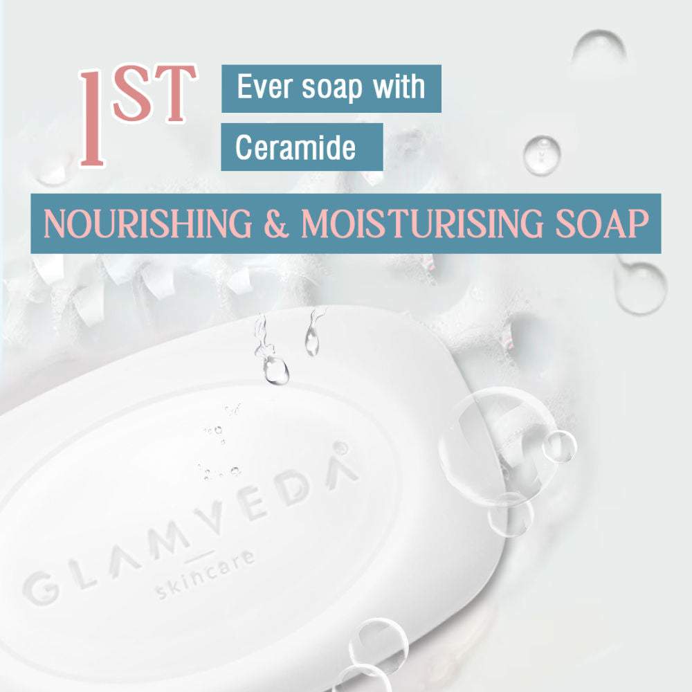 Glamveda Rice & Ceramide Nourishing Soap