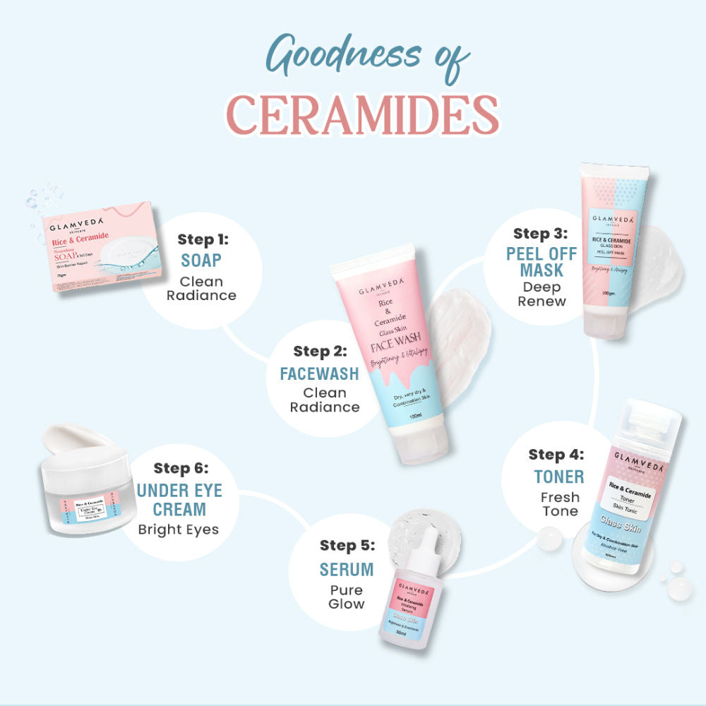 Glamveda Rice & Ceramide Nourishing Soap