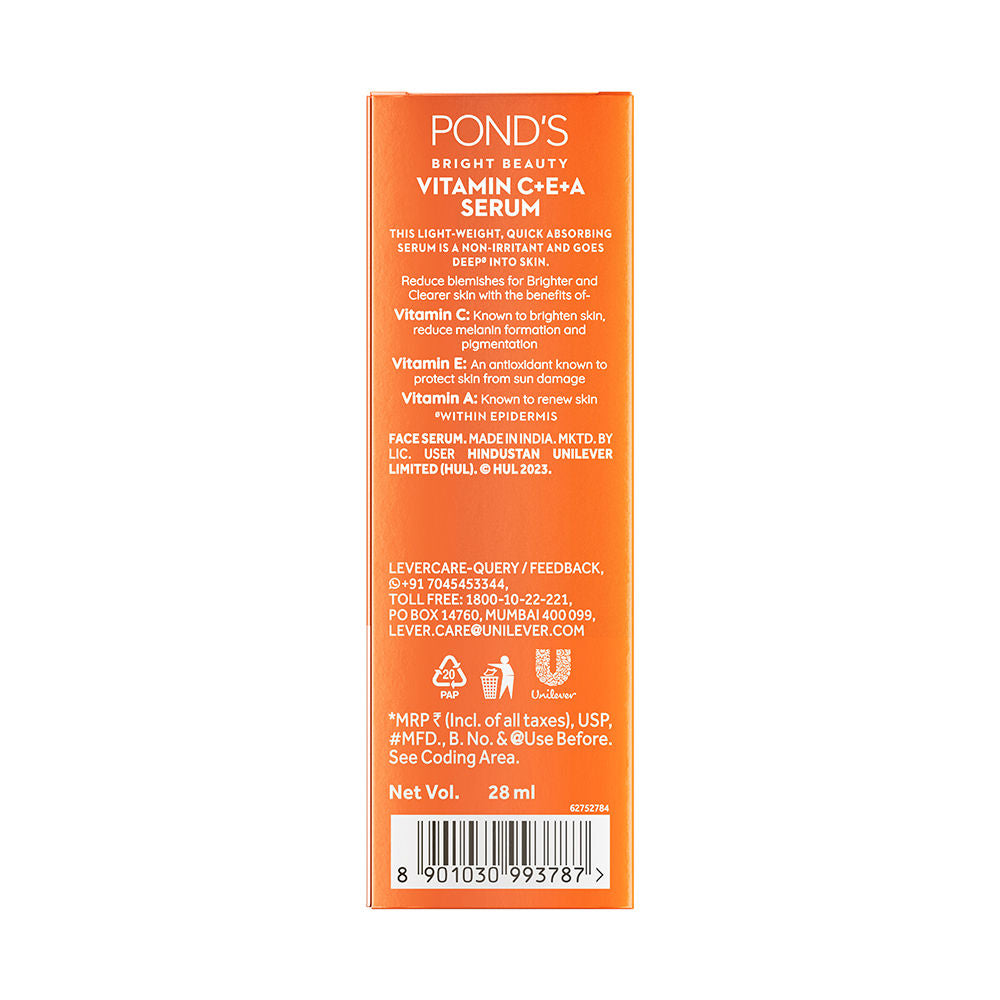 Ponds Bright Beauty 12% Vitamin C+E+A Serum