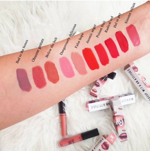 Rude Cosmetics Notorious Liquid Lip Color