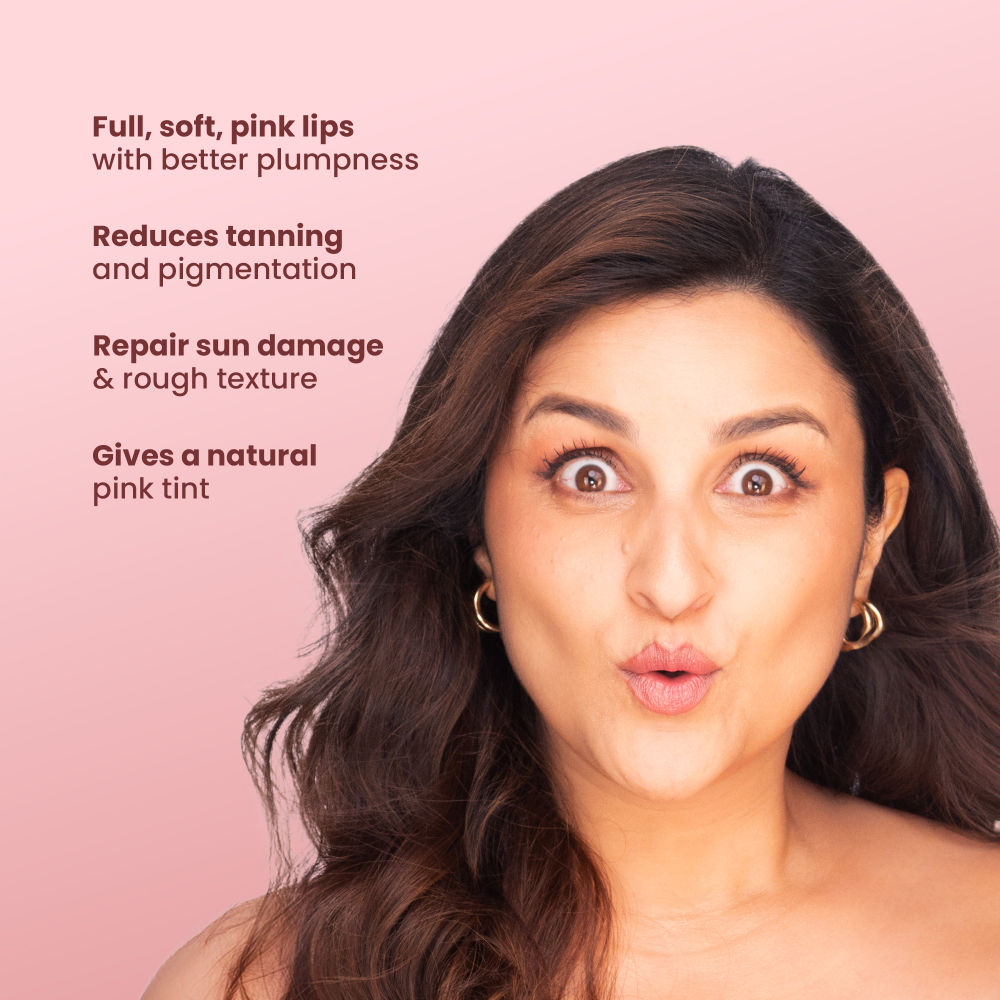 La Pink Tinted Lip Balm With Shea Kokum Butter Deep Nourishment And Hydration