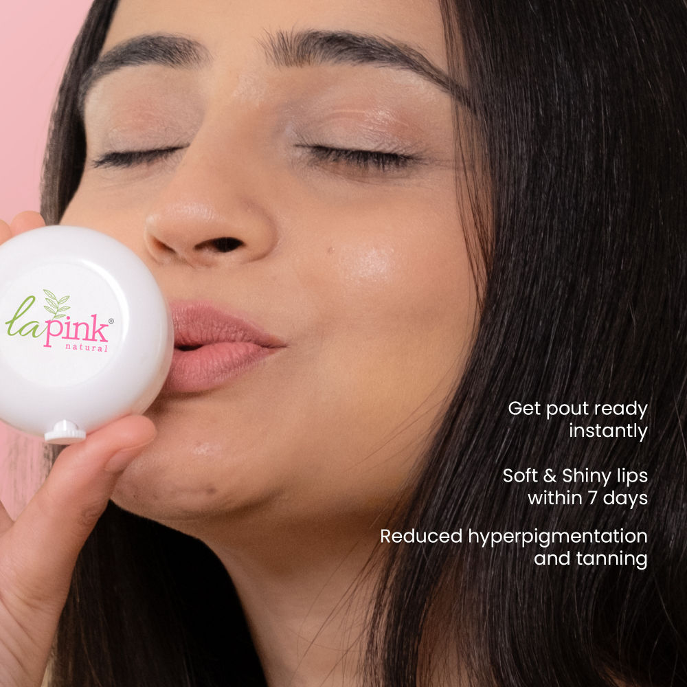 La Pink Tinted Lip Balm With Shea Kokum Butter Deep Nourishment And Hydration