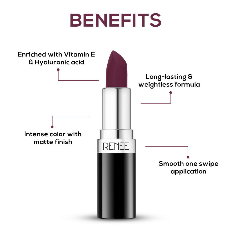 Renee Cosmetics Stunner Matte Lipstick