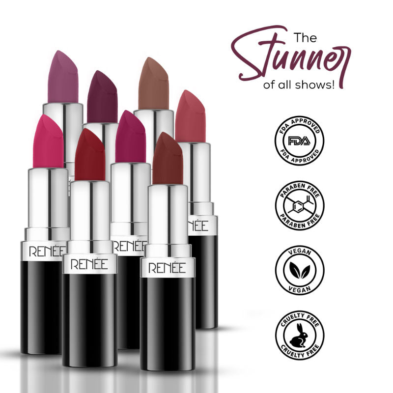 Renee Cosmetics Stunner Matte Lipstick
