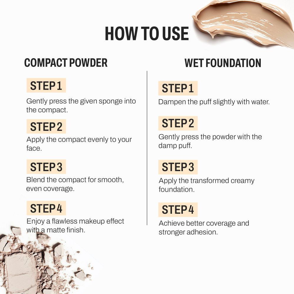Born16 Tamaraa Wet & Dry Compact Powder