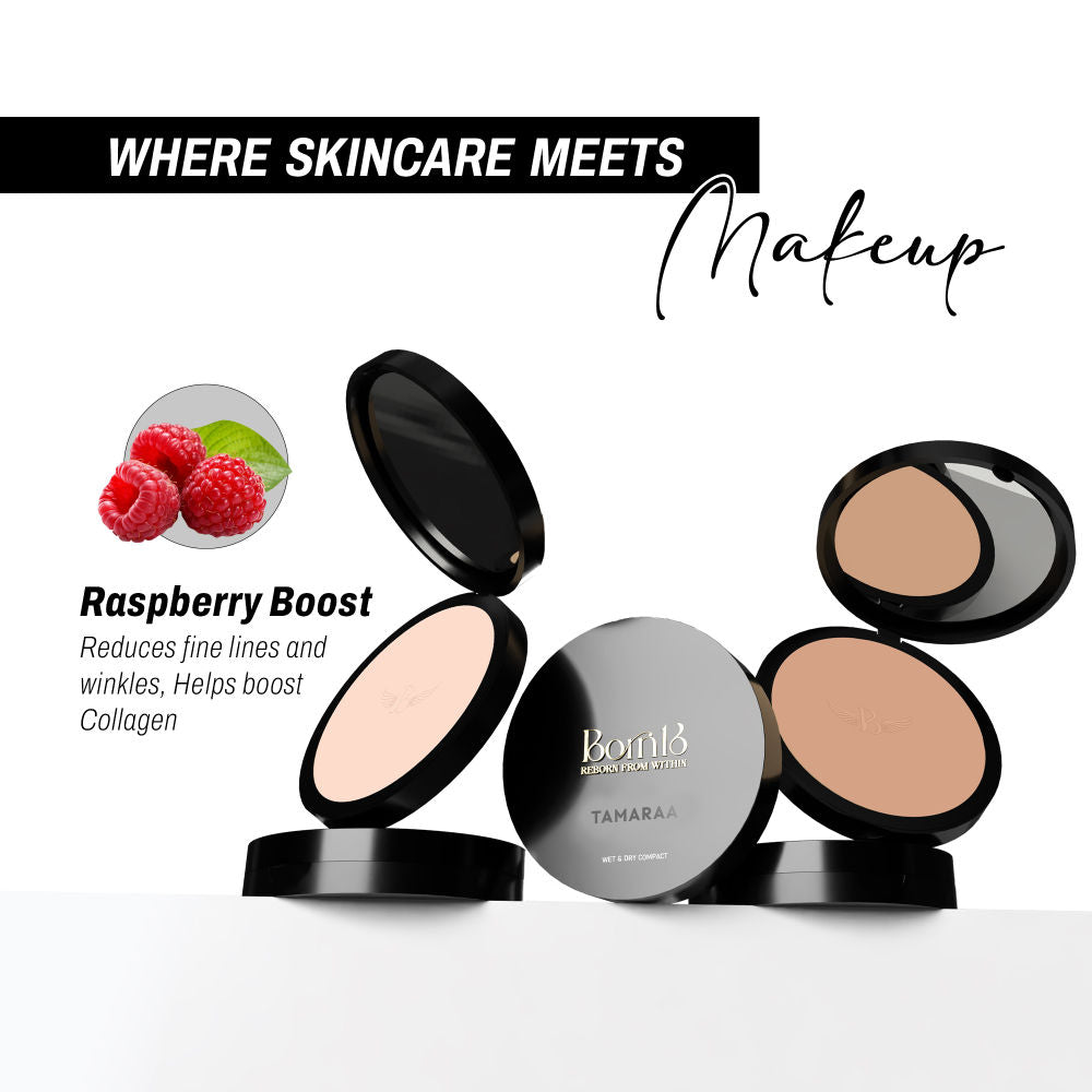 Born16 Tamaraa Wet & Dry Compact Powder