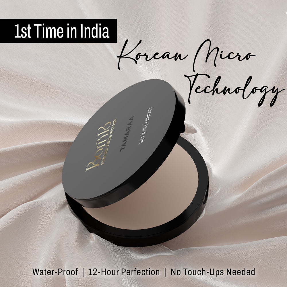 Born16 Tamaraa Wet & Dry Compact Powder