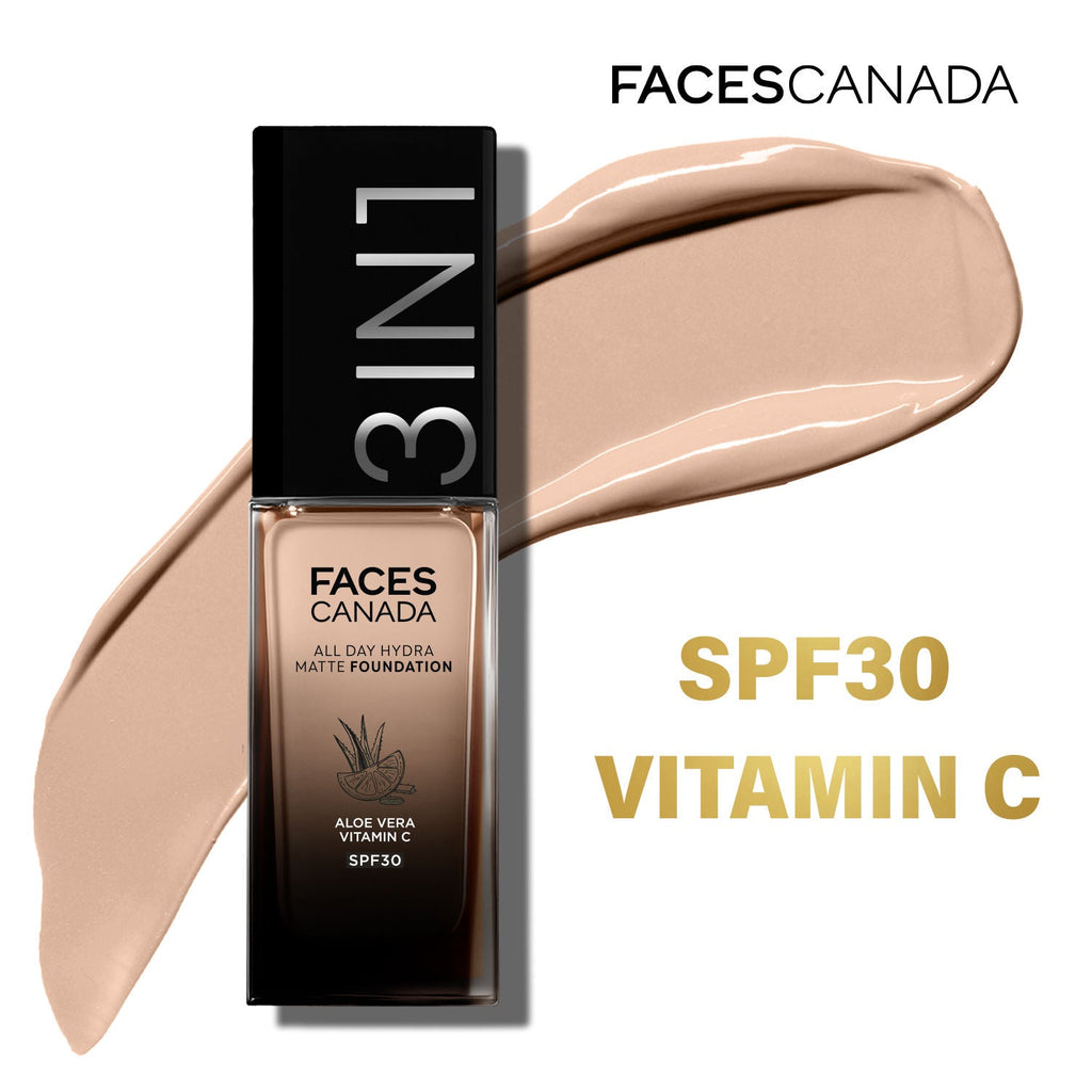 Faces Canada 3 In 1 All Day Hydra Matte Foundation
