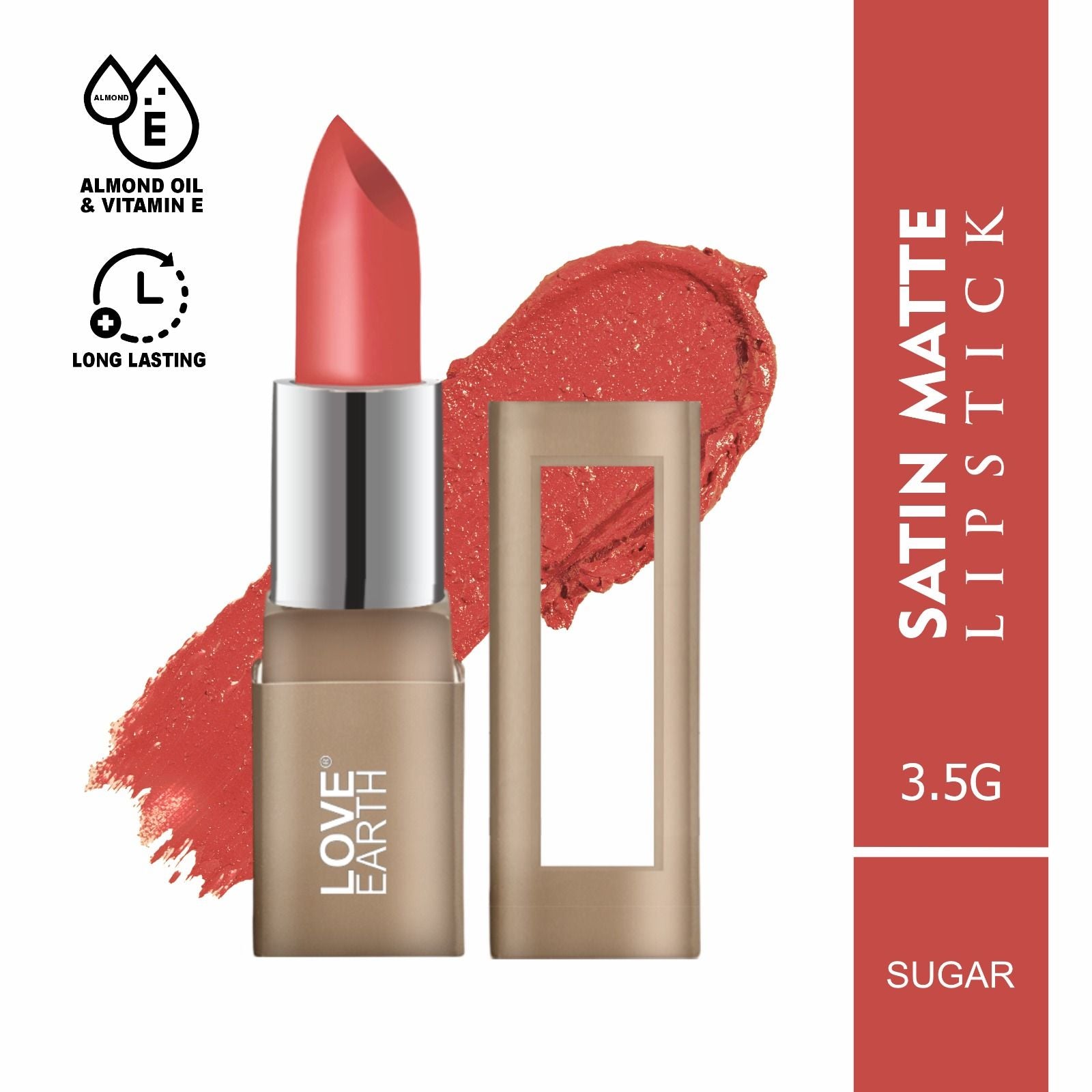 Love Earth Satin Matte Lipstick