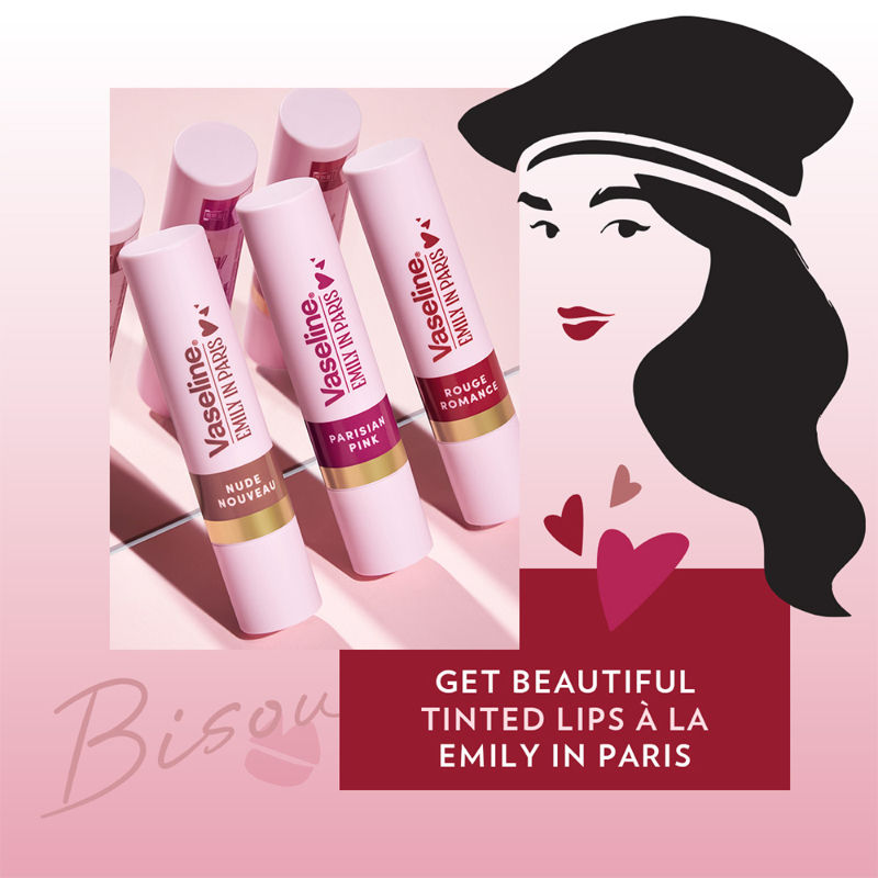 Vaseline Emily In Paris Tinted Lip Balm Stick