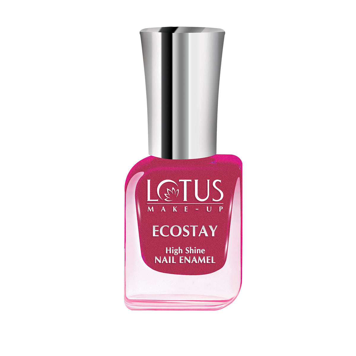 Lotus Make-Up Ecostay Nail Enamel Maroon Love, Easy to Apply & Glossy Finish
