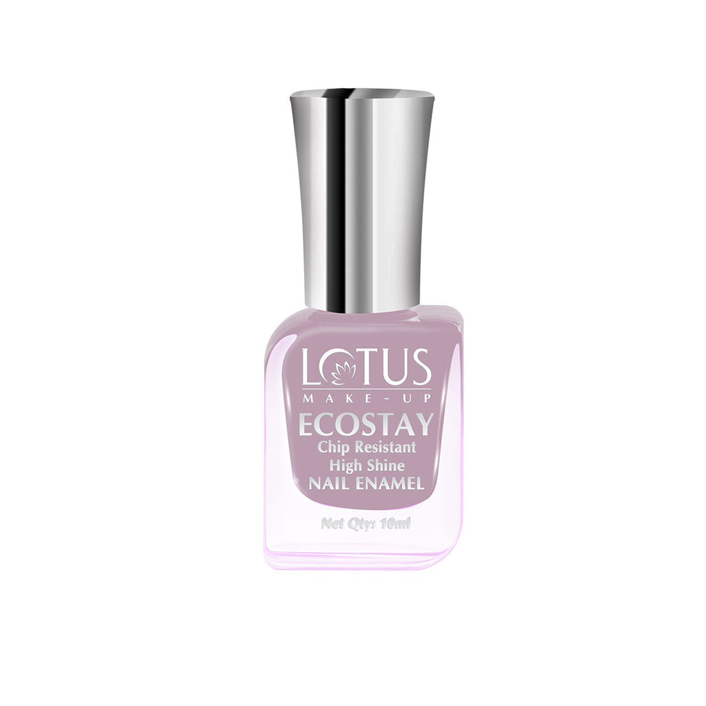 Lotus Make-Up Ecostay Nail Enamel Maroon Love, Easy to Apply & Glossy Finish