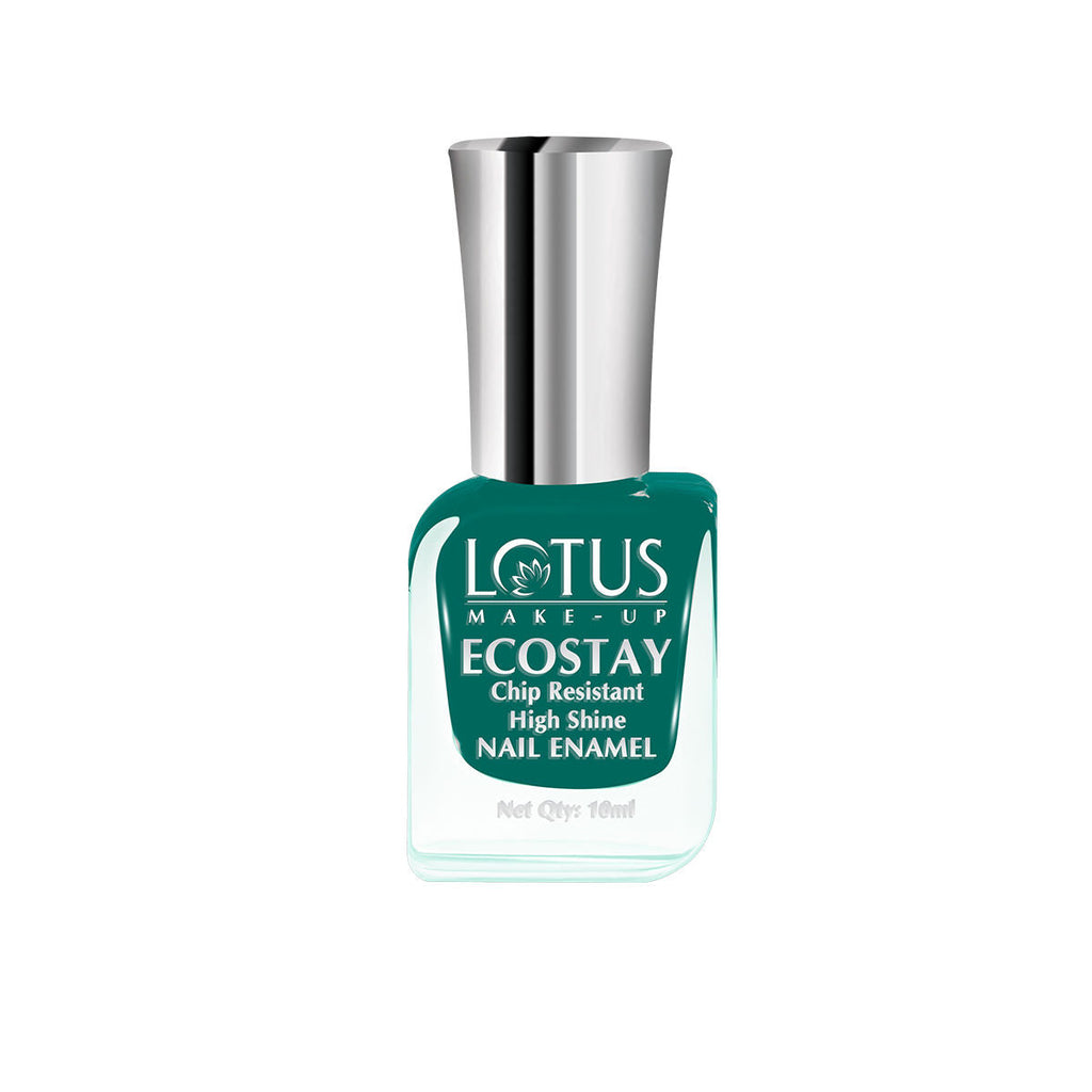 Lotus Make-Up Ecostay Nail Enamel Maroon Love, Easy to Apply & Glossy Finish