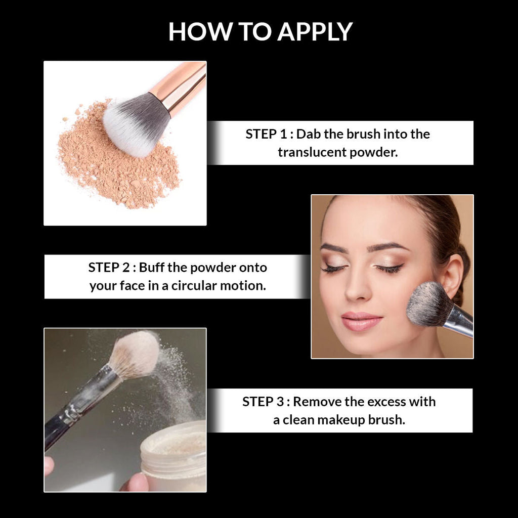 Stars Cosmetics Translucent Powder For Face Makeup Matte Finish
