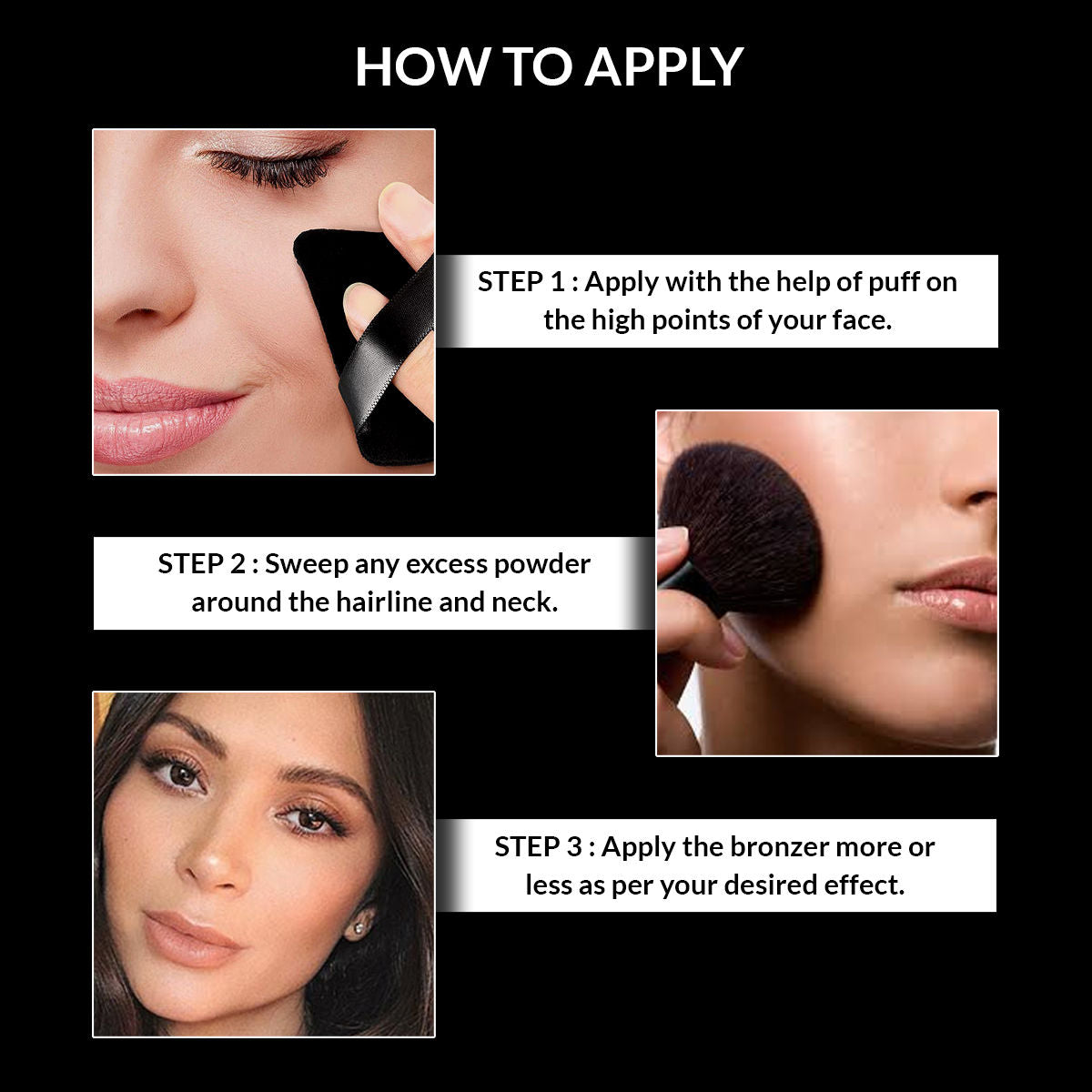 Stars Cosmetics Bronzing Loose Powder For Face Makeup Shiny Finish