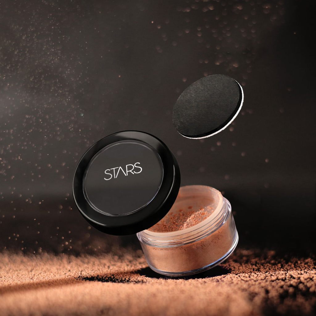 Stars Cosmetics Bronzing Loose Powder For Face Makeup Shiny Finish